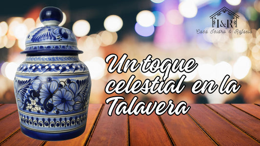 Azul cobalto: Un toque celestial en la Talavera