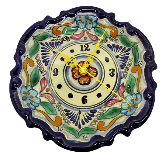 Reloj barroco 20cm | Talavera 100% original