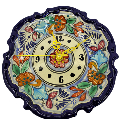 Reloj barroco 20cm | Talavera 100% original